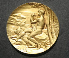 Médaille brest bronze d'occasion  Rennes-