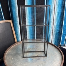 Metal glass curio for sale  South El Monte