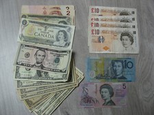 Lot billets usa d'occasion  Péronnas