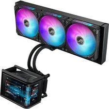ASUS ROG Ryuo IV SLC 360 ARGB LCD Liquid CPU Cooler Intel/AMD 394mm comprar usado  Enviando para Brazil