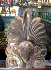 Antefix elément architectural d'occasion  Bourg-Saint-Andéol