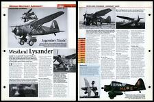 Westland lysander 286 for sale  SLEAFORD