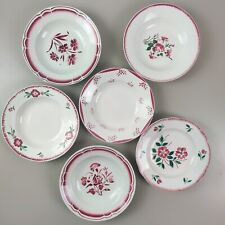 Assiettes creuses assorties d'occasion  Saint-Macaire