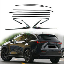 Ajuste para Lexus NX 300 300H NX 350 2016-2021 acabamento de moldura de janela de carro tiras pretas comprar usado  Enviando para Brazil