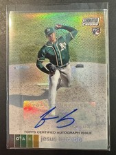 2020 Topps Stadium Club Chrome Jesus Luzardo refrator automático /10 RC #95 atletismo, usado comprar usado  Enviando para Brazil