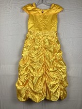 Vestido fantasia princesa Bela amarelo fora do ombro infantil tamanho 130, 7-8 anos comprar usado  Enviando para Brazil