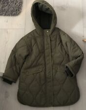 Girls quilted hooded for sale  LEICESTER