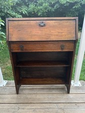 Vintage oak bookcase for sale  BURGESS HILL