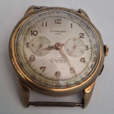 orologi vintage lemania usato  Udine