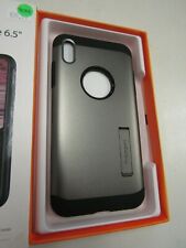 CAPA SPIGEN, IPHONE 6.5", CINZA/PRETO, LEIA! 9019, usado comprar usado  Enviando para Brazil