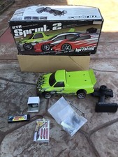 Vintage NOS hpi Racing 4wd Sprint 2 RC Mini Caminhão Caixa AWD Controle Remoto Pick Up comprar usado  Enviando para Brazil