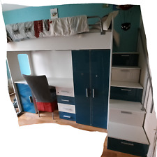Hochbett 90x200 schreibtisch gebraucht kaufen  Nürnberg