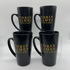 Conjunto de 4 xícaras de café de cerâmica para vinícola Tobin James Cellars comprar usado  Enviando para Brazil