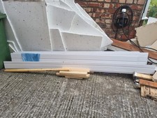 White hollow soffit for sale  PRENTON