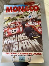 Affiche poster monaco d'occasion  Villefranche-sur-Mer