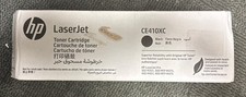 Tinta de impressora cartucho de toner preta HP LaserJet CE410XC genuína nova na caixa leitura aberta comprar usado Tinta de impressora cartucho de toner preta HP LaserJet CE410XC genuína nova na caixa leitura aberta comprar usado  Enviando para Brazil