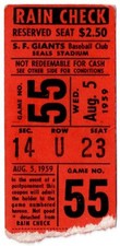 1959 giants braves for sale  Merrifield