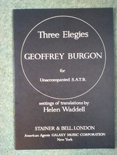 Burgon geoffrey three for sale  SALISBURY