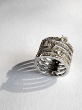 Anello fascia swarovski usato  Conegliano