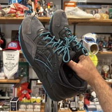 ASICS Gel-Lyte V Kith Leatherback Masculino Tamanho 14 1201A547-020 Preto Cinza Verde-azulado comprar usado  Enviando para Brazil