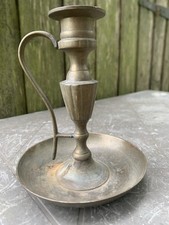 Vintage brass chamberstick for sale  KING'S LYNN
