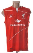 CAMISA COLETE DE FUTEBOL DE TREINAMENTO LIVERPOOL INGLATERRA 2015/2016 GUERREIRO M comprar usado  Enviando para Brazil