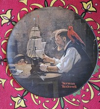 Assiette norman rockwell d'occasion  Nice-
