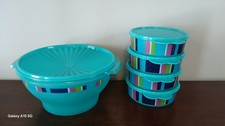 Tupperware large teal for sale  Concord
