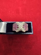 Striking ruby diamond for sale  NORTHAMPTON