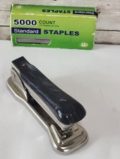 Grampeador Ace Cadet Liftop modelo 302 cromado preto mármore superior e 5000 grampos TYS comprar usado  Enviando para Brazil