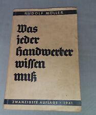 Buch handwerker wissen gebraucht kaufen  Mömbris