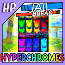 TODO JAILBREAK Hyper Chrome Nível 5 💎LIMPO + RÁPIDO⚡ Carro Roblox/cor/aros/hiper comprar usado  Enviando para Brazil