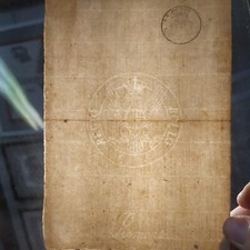 Antica carta verghellata usato  Ivrea