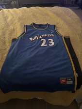 Camiseta Jordan 23 Nike azul Washington Wizards NBA Throwback masculina XXL comprar usado  Enviando para Brazil