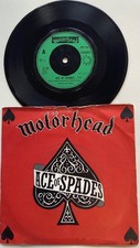 MOTORHEAD - ACE OF SPADES RARE 7" UK 1980 GREEN LABELS BRONZE HEAVY METAL EX+! comprar usado  Enviando para Brazil