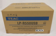 TEAC LP-R550USB-B Grabadora de CD Tocadiscos Reproductor de Cassette Negro USB segunda mano  Embacar hacia Mexico