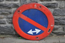 Altes emailschild 40er gebraucht kaufen  Limbach-Oberfrohna