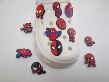 Spiderman shoe charms for sale  ASHFORD