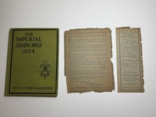 Usado, The Boy Scouts Imperial Jamboree Hardback, 1924. Donation & Scout Shop Letters.  comprar usado  Enviando para Brazil