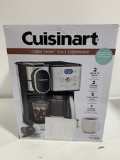 Cafeteira Cuisinart - 12 xícaras 2 em 1 centro de café - Aço inoxidável preto comprar usado  Enviando para Brazil