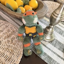 Boneca de Pelúcia Vintage Michelangelo Teenage Mutant Ninja Turtles TMNT 1989 Playmates comprar usado  Enviando para Brazil