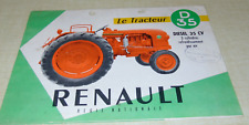 Brochure tracteur renault d'occasion  Pont-d'Ain