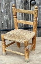 Vintage wooden rush for sale  BLANDFORD FORUM