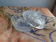 Sucrier bonbonnière cristal d'occasion  Nogent