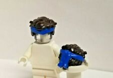 Usado, Lego minifigura cabelo ninja marrom azul faixa de cabeça JAY Ninjago bagunçado franjas cravadas comprar usado  Enviando para Brazil