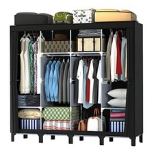 Loefme canvas wardrobe for sale  KIDDERMINSTER