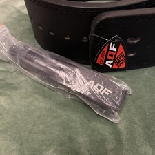 Aqf powerlifting leather for sale  WAKEFIELD