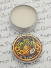 Perfume Sólido Abacaxi e Coco Perfume Sólido Natural FragranceBalm 20G comprar usado  Enviando para Brazil