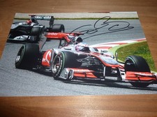 Jenson button signed for sale  BOURNE