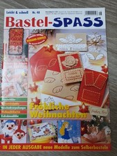 Bastel spass heft gebraucht kaufen  Kirchdorf